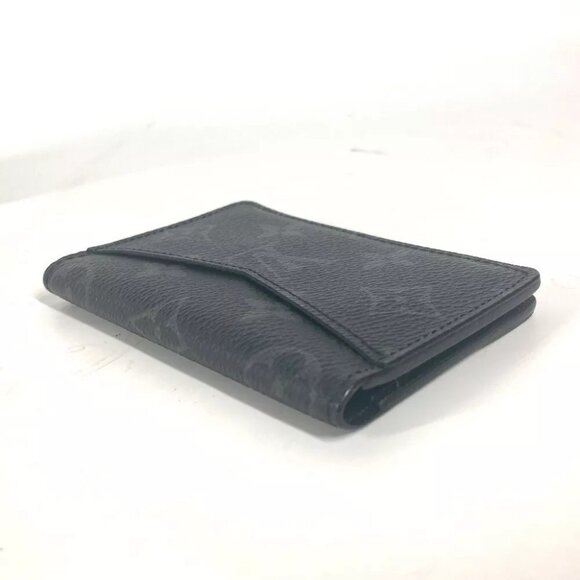 LOUIS VUITTON M61696 MonogramEclipse OrganizerDeux Poche Card Holder Case Unused - Picture 12 of 14